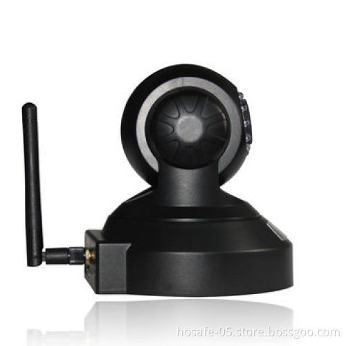 Day Night IR Cut Pan and Tilt Wi-Fi IP Camera for Baby Monitor, P/T P2P iPhone App MJPEG